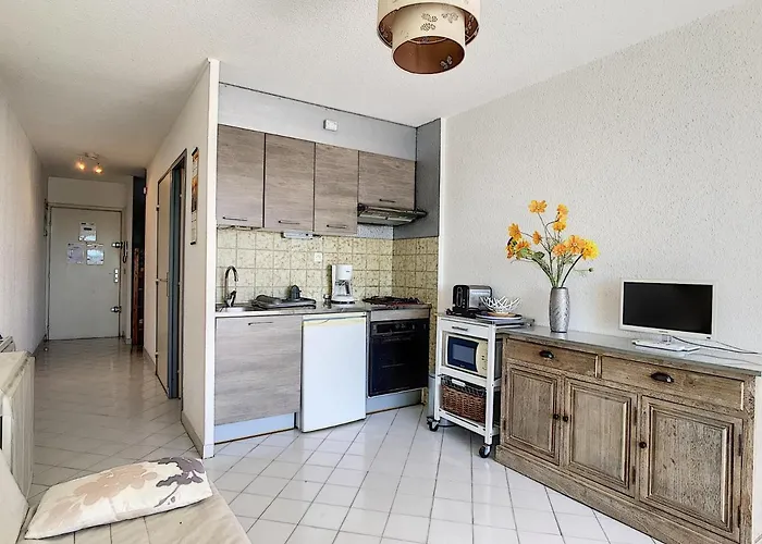 Appartement Studio Cabine - 4 Pers - Carnon - Parking, Animaux OK - FR-1-715-49